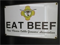 New Mexico EAT BEEF Cattle Grower's Sign