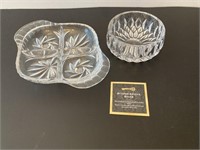 Glass Square & Round Small Serving Dishes