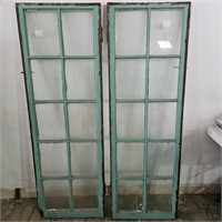 VINTAGE GLASS WINDOWS