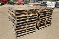 (20) 4-Way Wood Pallets, Approx. 40" x 48"