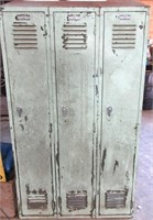 3 Lockers 36"W x 15"D x 65"T