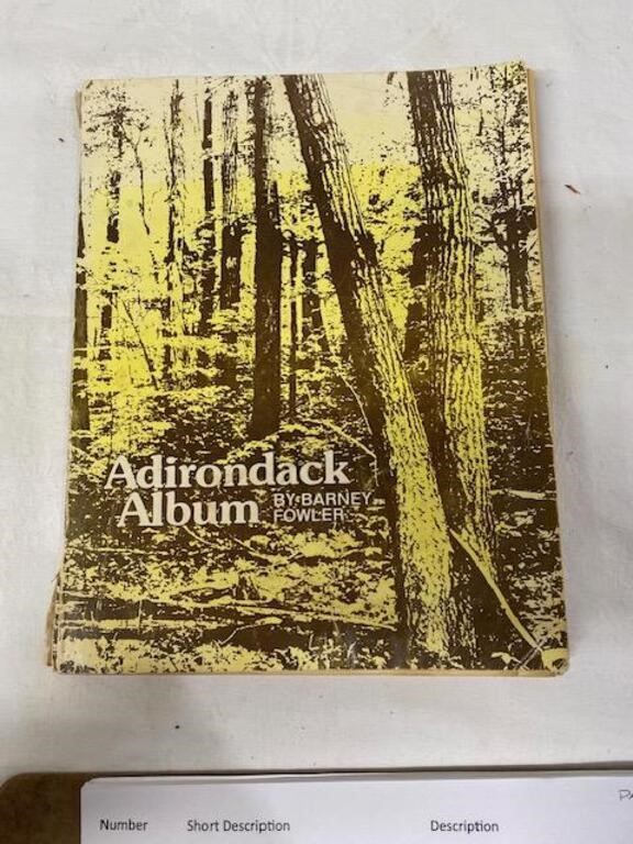 Book - Adirondack Album By Barney Fowler