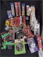 60pc Tools, Drill bits, Chuck Keys, Abor Adapters