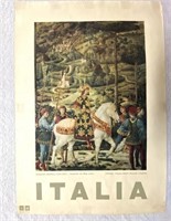 Vintage Italia Italy Poster