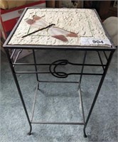 DRAGON FLY PATIO SIDE TABLE 10X10X18