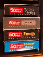 DVDS - 200 Movies Box Sets; Mystery Crime Family