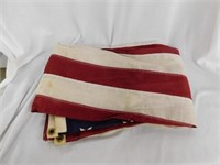 American flag (59L x 32W)