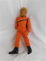 1964 G.I. Joe fuzzy head in orange jumpsuit