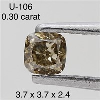 $450  Rare Fancy Natural Color Diamond(0.3ct)