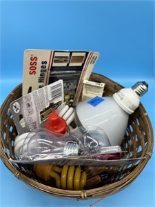 Basket Of Household Items