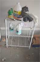 WIRE SHELVING & CONTENTS