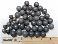 OF)  Assorted round balls