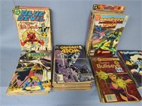 STORAGE TUB WITH LARGE SELECTION OF COMIC BOOKS: