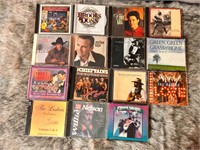 CD Collection 15 cases various artist
