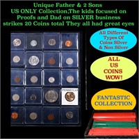 Unique Father & 2 Sons US ONLY Collection,The kids