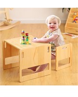 $96 Montessori Weaning Table and Chair Set