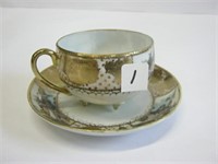 Footed Cup & Saucer