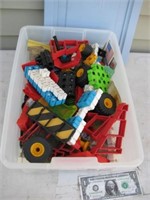 Lot of Vintage Building Toys - As Shown