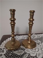2 Brass Candle Sticks