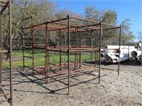 (3) Steel Racks