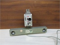 Kodak Brownie Vintage 8mm Camera on Light Tower
