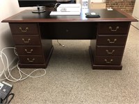 Sauder® Heritage Hill Double-Pedestal Desk