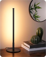 EDISHINE LED Table Lamp, Minimalist Bedside Lamp w