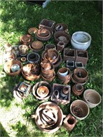 Huge Lot of Terracotta Pots