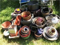 Lot of Plastic Pots/ Planters