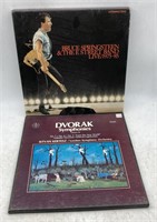 (JL) Box of Vinyl Records Including YMCA and