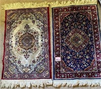 M - PAIR OF THROW RUGS (M29)