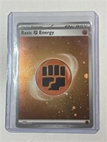 Pokémon TCG Basic Fighting Energy 006 Holo SVE!