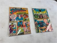 2-D.C. Comics Superman #202, Blackhawk #205