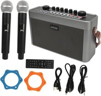 All in One Karaoke Machine with 2 Wireless