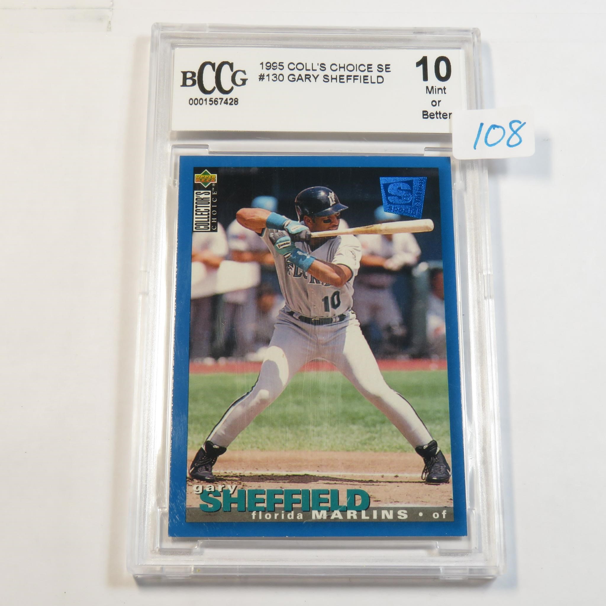 Gary Sheffield Card BCCG 10