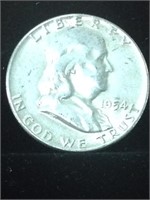 1954 Franklin Half Dollar