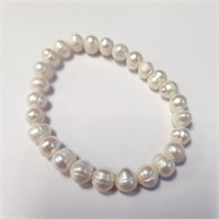 $100  Fresh Water Pear Flecible  Bracelet