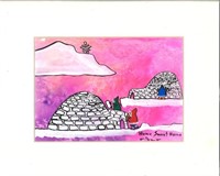 Nijanani Novalinga Original Watercolour - "Home S