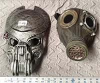 Decorative Predator and Apocalyptic Gas Mask