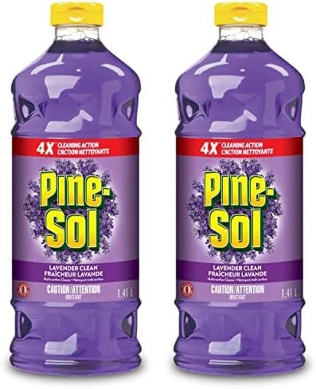 2 PCS OF 1.41 L Pine-Sol Multi-Surface Cleaner,