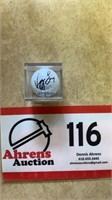 VIJAY SINGH SIGNED GOLF BALL