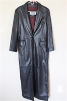 Wilson's Leather Trench Coat "Large"