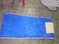 FLOOR SEAT- ADJUSTABLE- BLUE AND TAN  Perfect