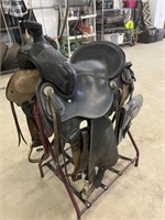 15 1/2" Odegard Western Saddle w/ Saddle Bags