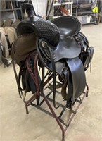 15" Odegard Western Saddle w/ Saddle Bags