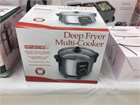 Chef's Selection deep fryer multi-cooker