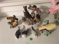 Bird figurines