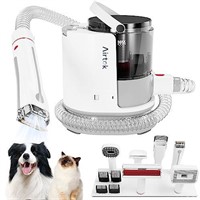 AIRTOK Pet Grooming Kit & Vacuum Suction 99% Pet H