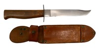 1950s Czech Army Knife & Scabbard