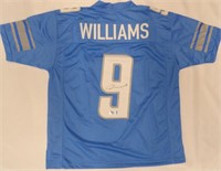 Detroit Lions Jameson Williams Signed Jersey BAS